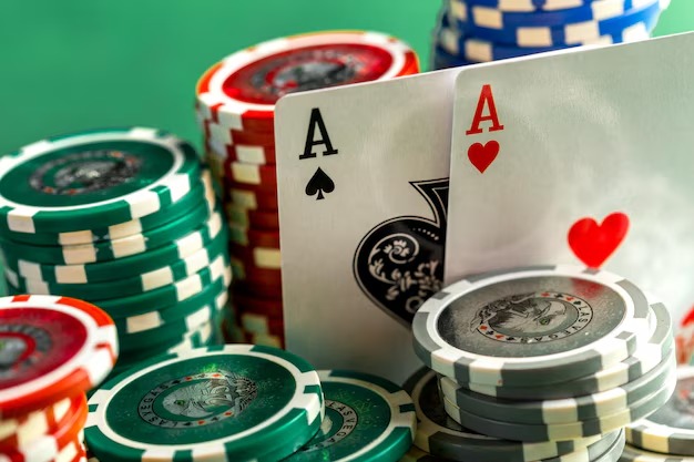 Live blackjack table with multi-camera view